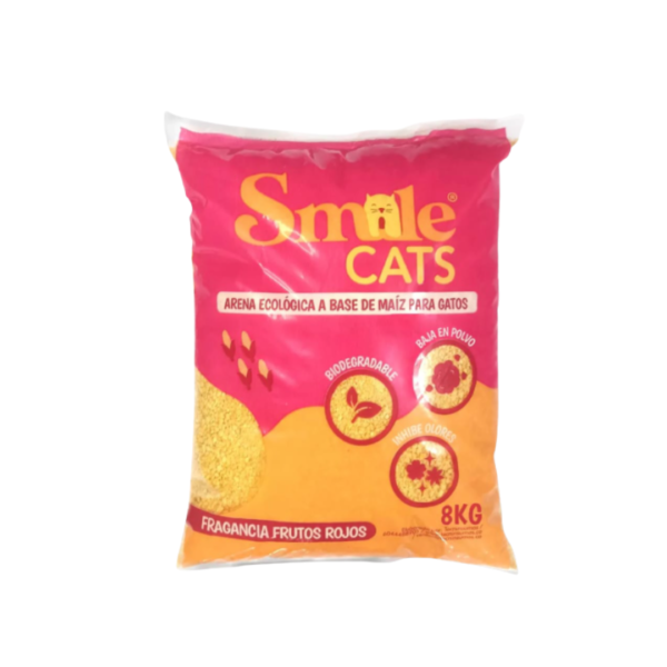 Smilecats Frutos Rojos 8KG
